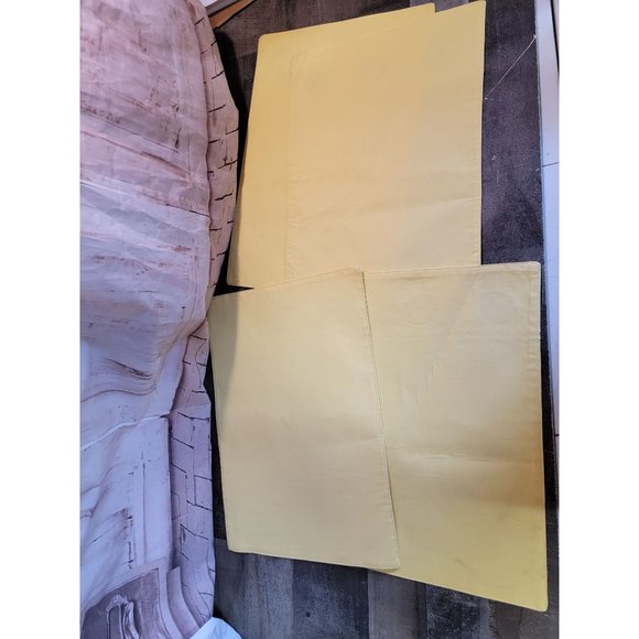 Yellow Easter egg place mats cloth decor set - Picture 6 of 7